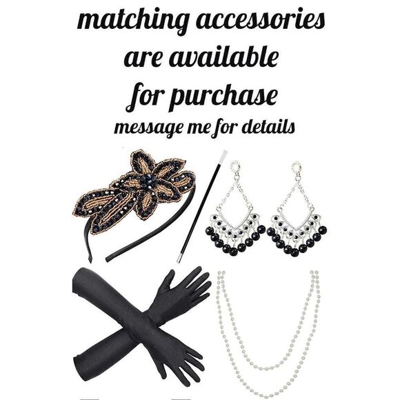 ❤️✨ Flapper Great Gatsby 1920s Retro Tassel Fringe Sequin Midi Red Dress M NEW - Picture 11 of 13